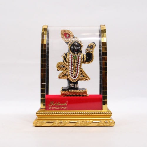 Black Shrinathji Cabinet Murti | Shrinathji Murti | Shrinathji | Statue For Living Room | Shrinathji showpiece