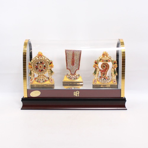 Tirupati Balaji Idol | Lord Venkateswara Idol Statue for Car Dashboard | Home Decor | Office Table Showpiece