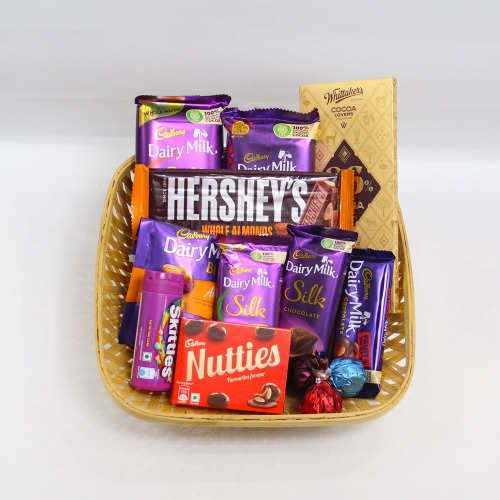 Chocolate Treat Basket| Chocolate Hamper