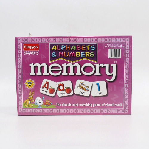 Alphabets & Numbers Memory | Activity Games | Board Games | Kids Games | Games