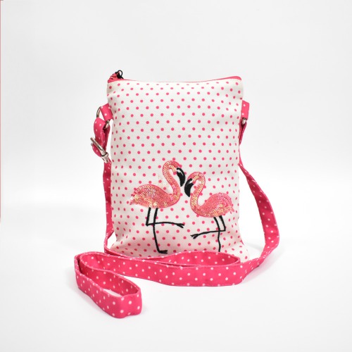 Flamingo Blush Sling Bag