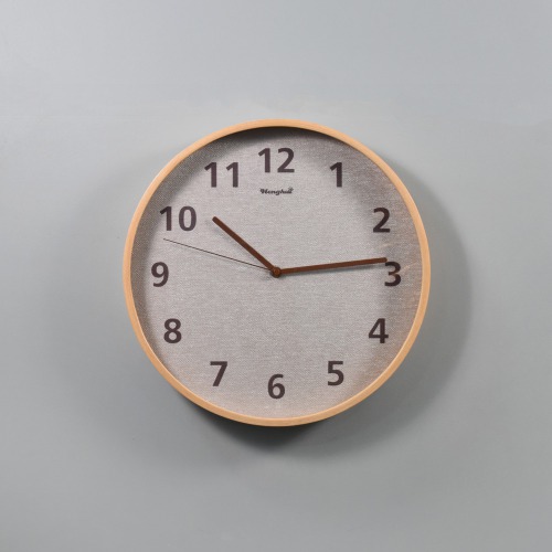 Modern Plywood Wall Clock For Home & Office Decor
