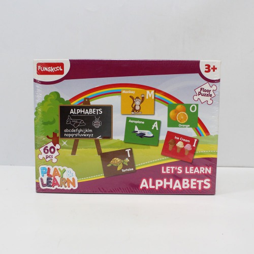 Funskool Play & Learn-Alphabet, Educational, | Activity Kit| Board games| Games For Kids