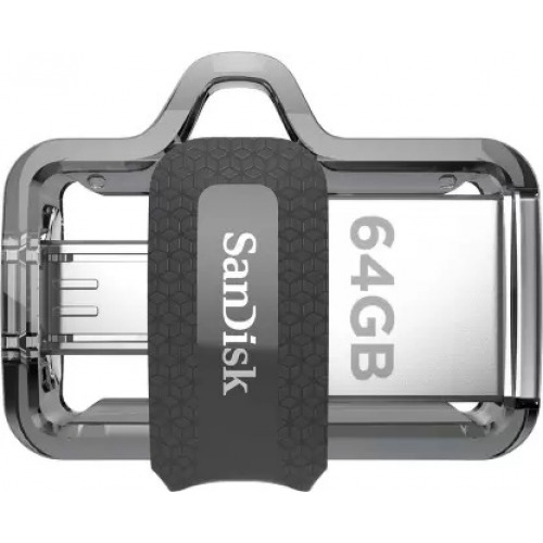 SanDisk Ultra Dual 64 GB USB 3.0 OTG Pen Drive (Black)