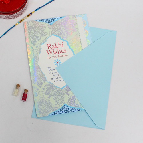 Rakhi Wishes For your Brother Greeting Card