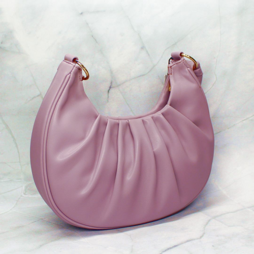 Logus Rose Gold Women's Handbag/ Purse