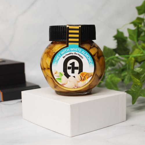 Wholesome First Honey with White Almonds