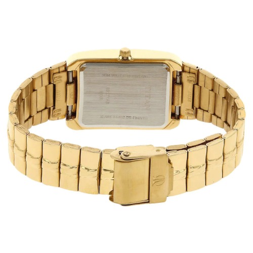 Titan Champagne Dial Golden Stainless Steel Strap Men's Watch | 9317YM02