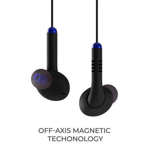 Sound One X90 Wireless Bluetooth In Ear Neckband Earphone with Mic (Blue; Black)