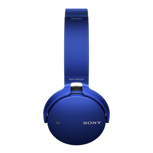 Sony MDR-XB650BT Wireless Extra Bass Headphones (Blue)