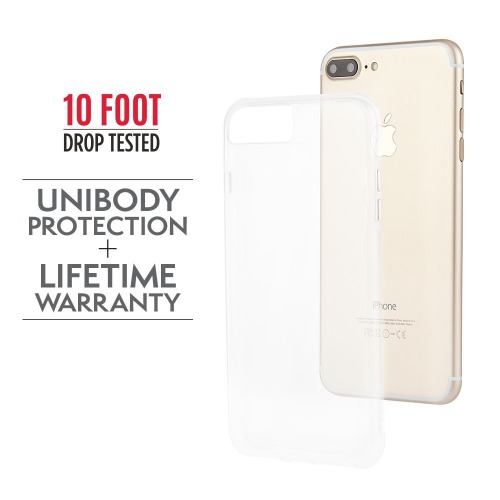 Case-Mate Tough Hard Back Case Cover (10 Foot Drop Protection/Ultra Clear/Slim Profile) - Clear