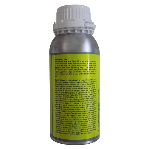 Pan Aromas Vaporizer Oil Lemon Grass 500ml, Scented Oil | Natural and Undiluted Lemon Grass Aroma Diffuser Oil