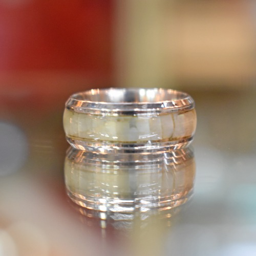 Two Toned Colour Men's Ring | Men's Ring