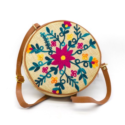 Women Hand Crafted Sting Bag | Handcrafted Embroidery Women’s Sling Bag