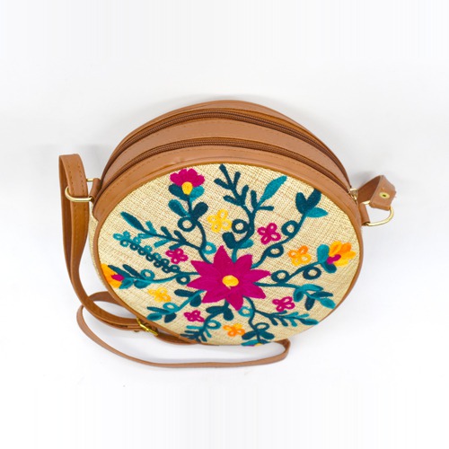 Women Hand Crafted Sting Bag | Handcrafted Embroidery Women’s Sling Bag