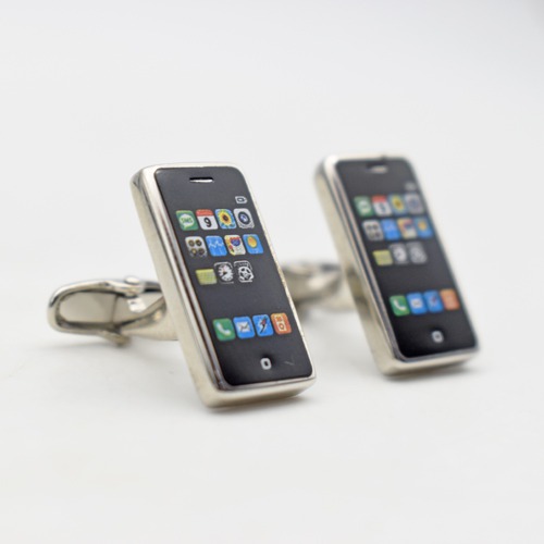 Iphone Stainless Steel  Cufflinks for Men | Men Cuff Links |Cufflinks Set