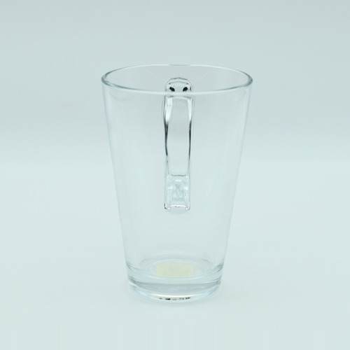 Vela Mug  | Glass Crystal Tea Coffee Mugs| 250 ml | 6 Piece Cup