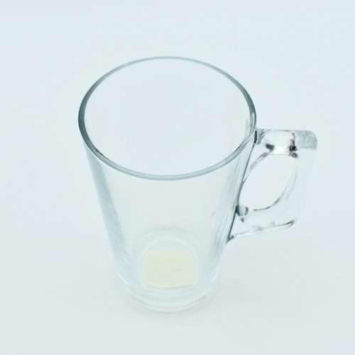 Vela Mug  | Glass Crystal Tea Coffee Mugs| 250 ml | 6 Piece Cup