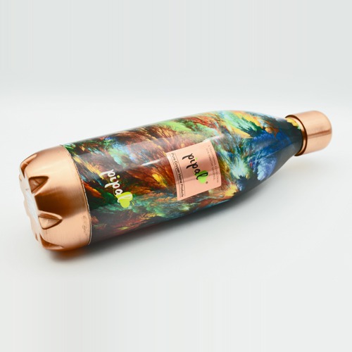 Atlas | 1100ML Designer Copper Designer Water Bottle with Advanced Leak Proof Protection