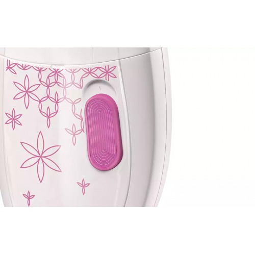 Philips  Corded Compact Epilator (White and Pink) for gentle hair removal at home