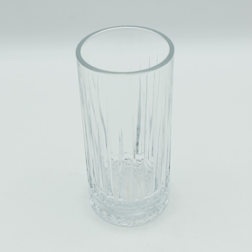 Lead Free Crystal Beautiful Designed Tumblers for Water, Juice, Wine, Beer and Cocktails| 4 Piece  Glass