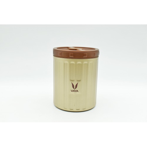VAYA | Preserve 500ML Gold Set|  Stainless Steel And BPA-Free Material |  Food Container