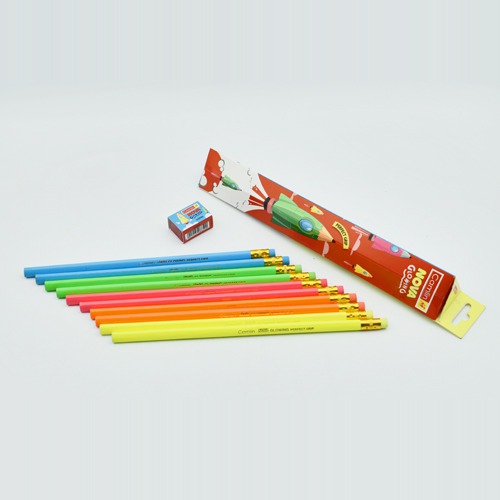 Nova Glowing Triangular Pencil | Wooden Pencil | Pencil Box |