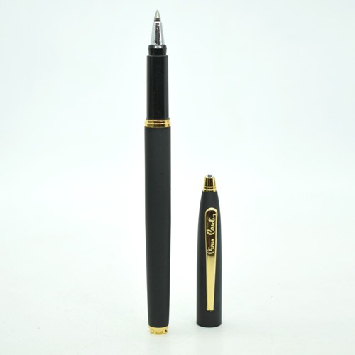 Pierre Cardin Kriss Japan Black Body  Gold Trim Ball Pen |  Best Ball Pens for Smooth Writing | Gifting Pens