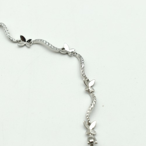 Diamond Toned Butterfly Bracelet For Women | Silver Bracelet For Women