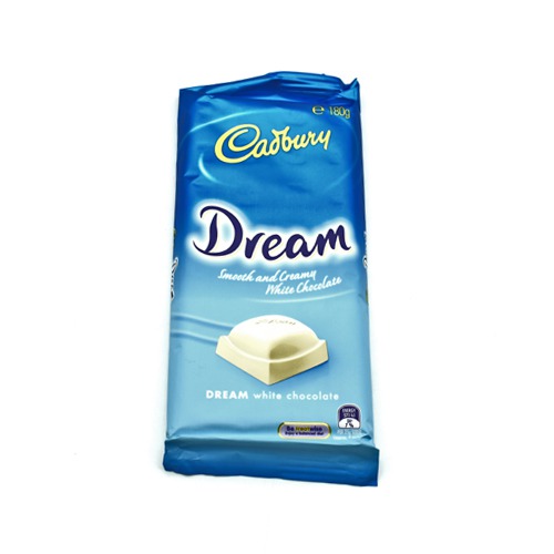 Cadbury Dream Smooth and Creamy White Chocolate Bar, 180g