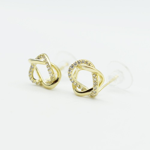 Gold-Beaded Contemporary | Gold Colour Earrings | Earrings