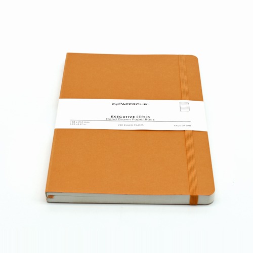 Notebook | Orange Colour Book Cover | Personal Diary |Organiser
