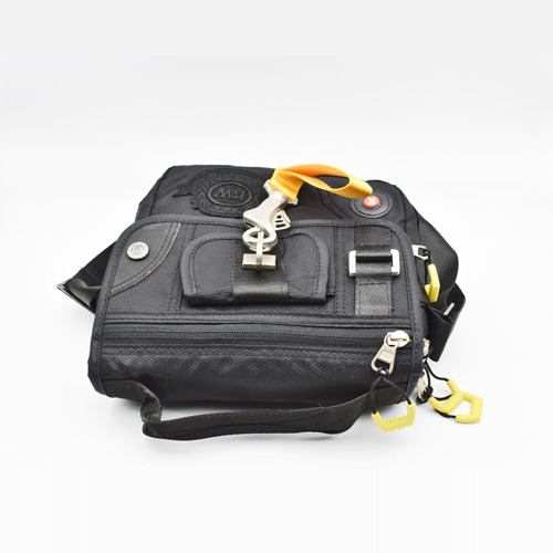 Kawei Knight Lock Bag  | Travel Handy Hiking Zip Pouch Document Money Phone Belt Sport Bag For Men