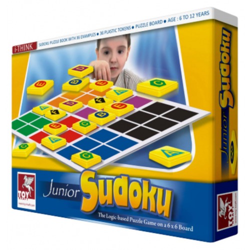 ToyKraft Plastic Junior Sudoku (Yellow)