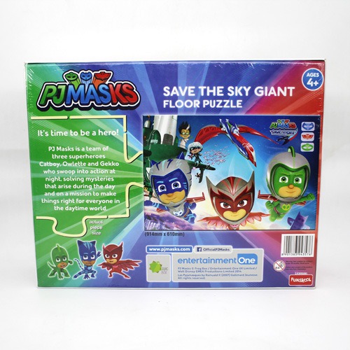 PJ Maks Save The Sky Giant Floor,Educational,48 Pieces, Puzzle, for Kids