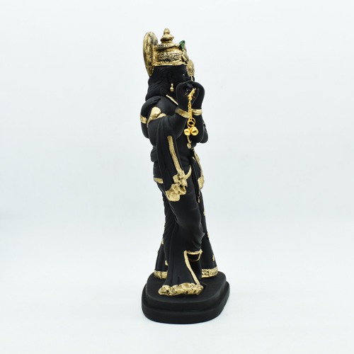 Black Radha Krishna Idol Statue Showpiece 11 inch