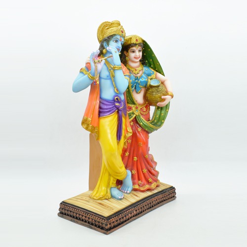 Fiber Radha Krishna Idol Statue Showpiece