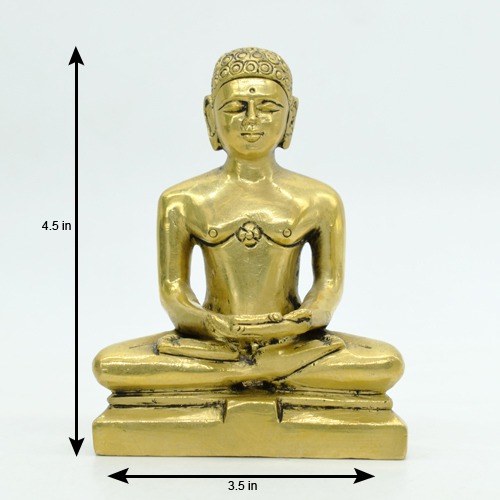 Gautam Buddha Idol Statue Murti Home Decoration Medicine Buddha Height 4 Inch