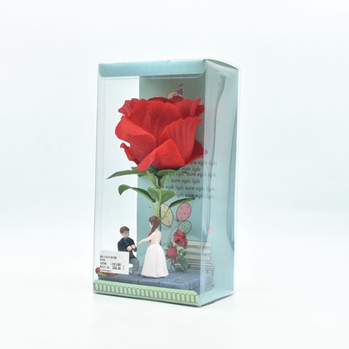 Artificial Couple Rose Show piece proposing for valentines day