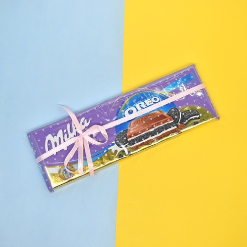 Milka Oreo Milk Sandwich Chocolate Bar