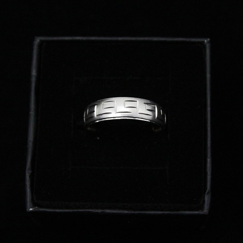 Silver Plated Band Style Ring For Men | Men's Ring | Gift For Boy And Men's