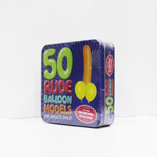50 Rude Balloon Models: Adult Content