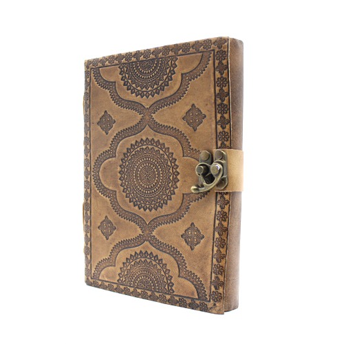 Antique Diary With Vintage Lock, Leather Pocket Diary |  Pocket Diary | Notebook | Diary | Personal Diary | Home And Office Use