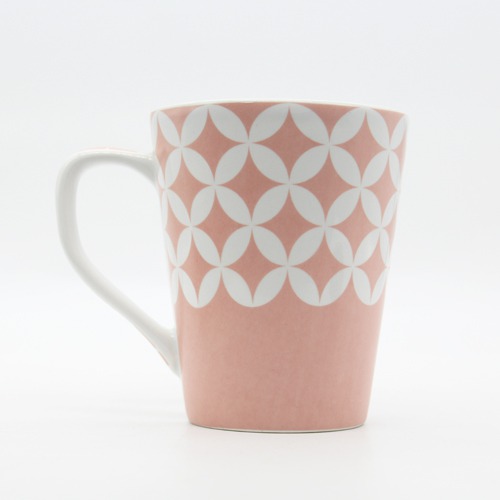 Printed Flower Designed Ceramic Mug