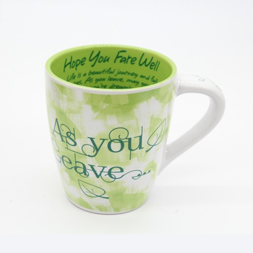 As You Leave Printed Ceramic Coffee Mug