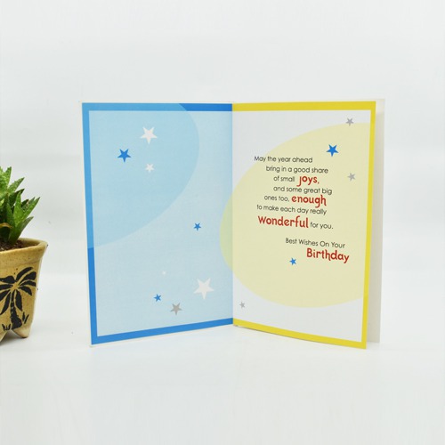 Best Wishes On Your Birthday Happy Birthday Greeting Card
