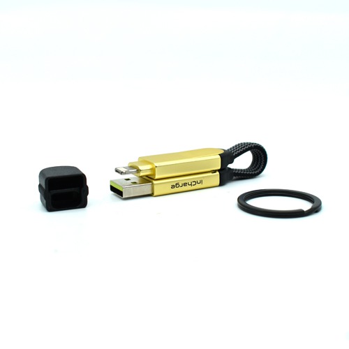 InCharge X - Multi-Charger Portable Keyring Micro USB Lightning USB-C