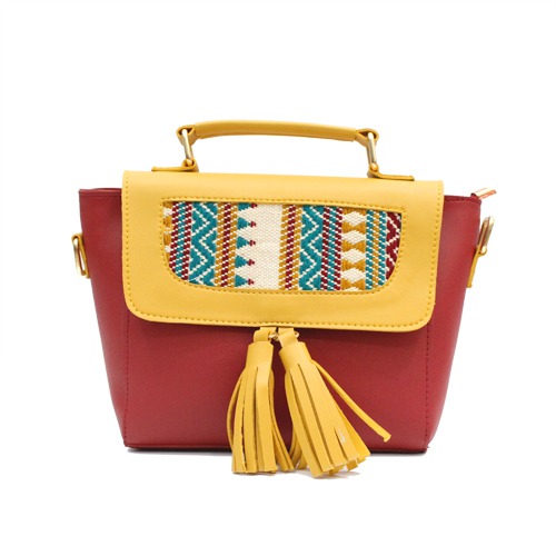 Red Yellow Women Sling Bag - Mini | Mini Hand Bag | Handbag | Gift For Women