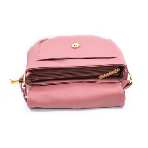 Pink Women Sling Bag - Mini | Leather Handmade Women's Handbags  detachable Sling Strap