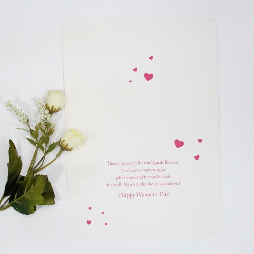 8th March Happy Women's Day Card